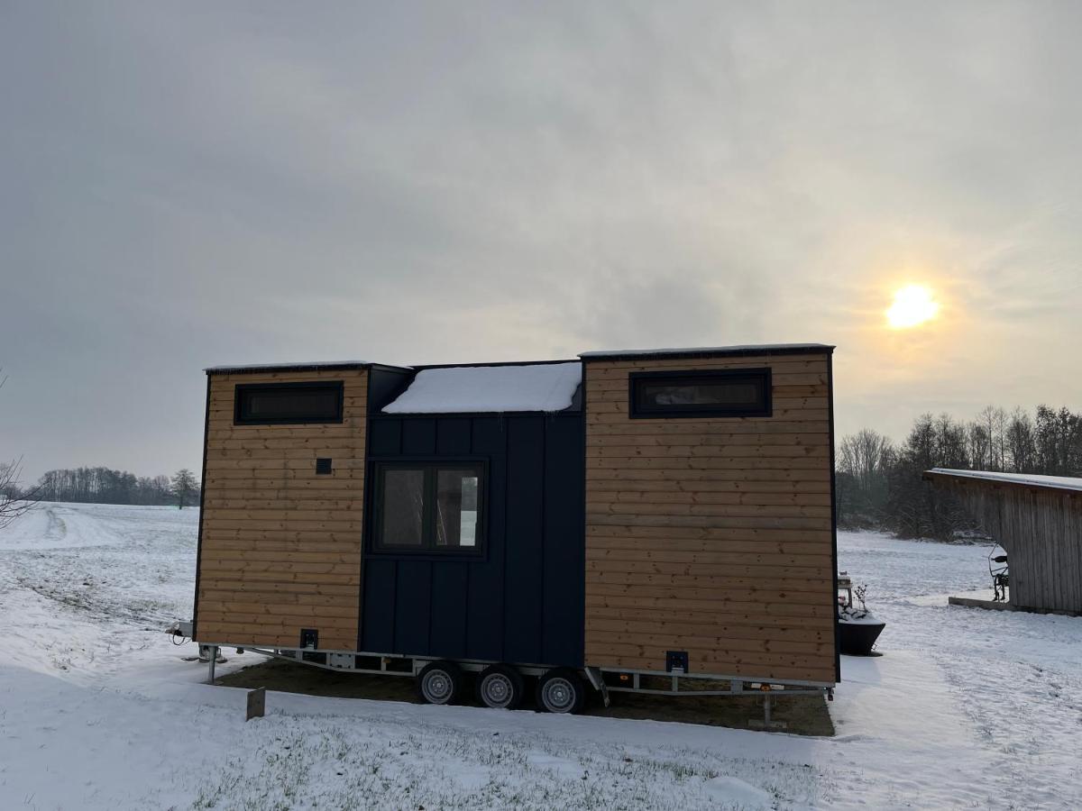 Tinyhouse -Reset Im Vilstal -Zurueck Zum Ursprung Apartment Aldersbach ภายนอก รูปภาพ
